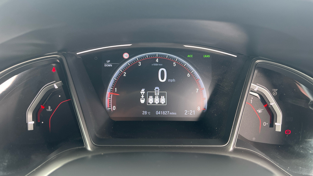 Honda Civic 1.5 Vtec Turbo Sport Euro 6 Ss Blue #13