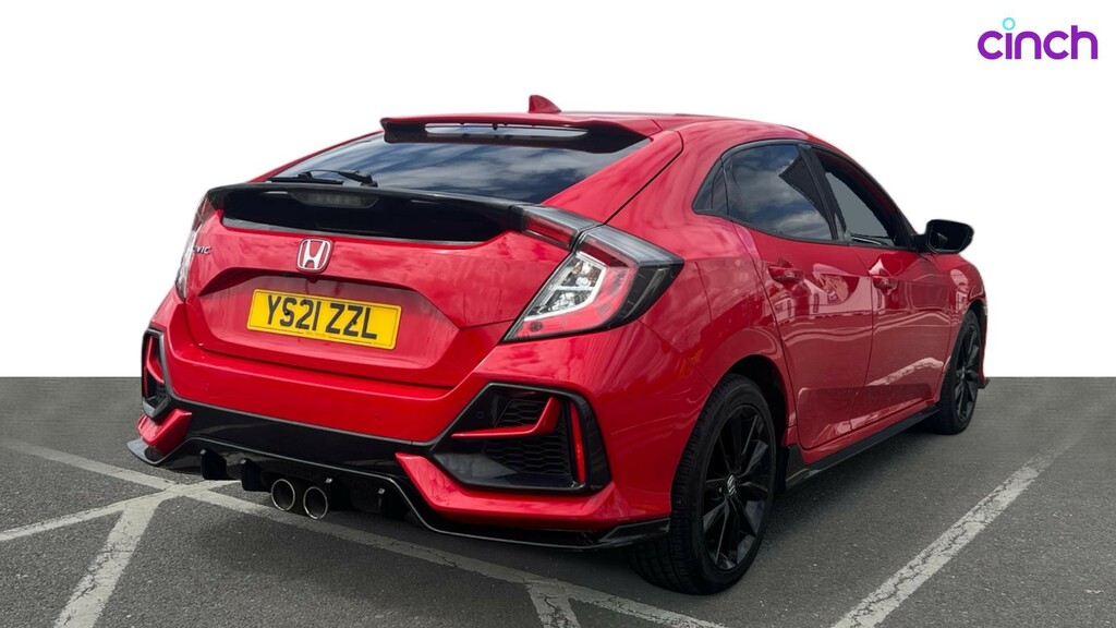 Honda Civic 1.5 Vtec Turbo Sport Euro 6 Ss Blue #3