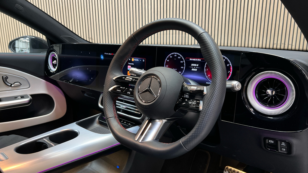 Mercedes-Benz CLA Class 1.3 Cla180h Mhev Amg Line Premium Coupe Petr Black #9