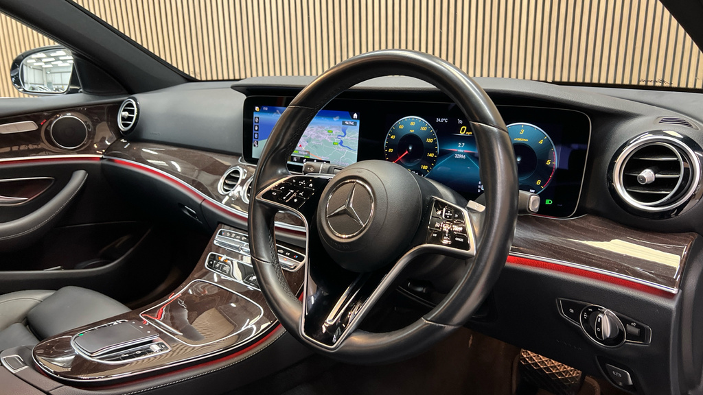 Mercedes-Benz E Class Saloon 2.0 E300de 13.5Kwh Amg Line G-tronic Euro Blue #9