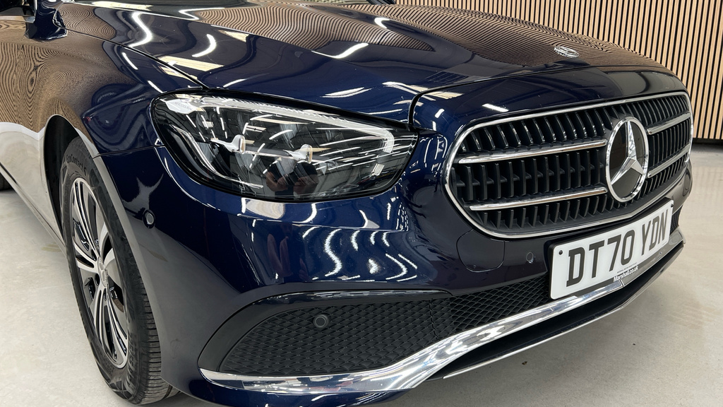 Mercedes-Benz E Class Saloon 2.0 E300de 13.5Kwh Amg Line G-tronic Euro Blue #28