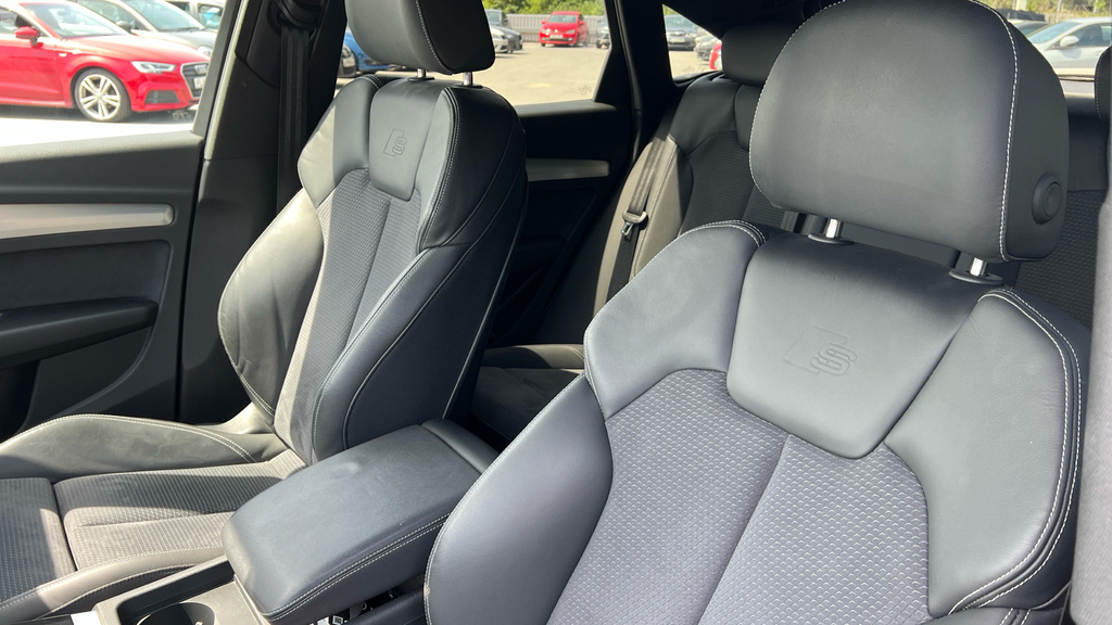 Audi Q5 Audi Estate 40 Tdi Quattro S Line S Tro Blue #29