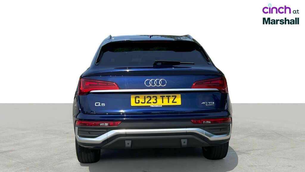 Audi Q5 Audi Estate 40 Tdi Quattro S Line S Tro Blue #4