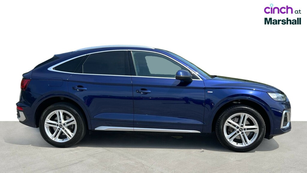 Audi Q5 Audi Estate 40 Tdi Quattro S Line S Tro Blue #2