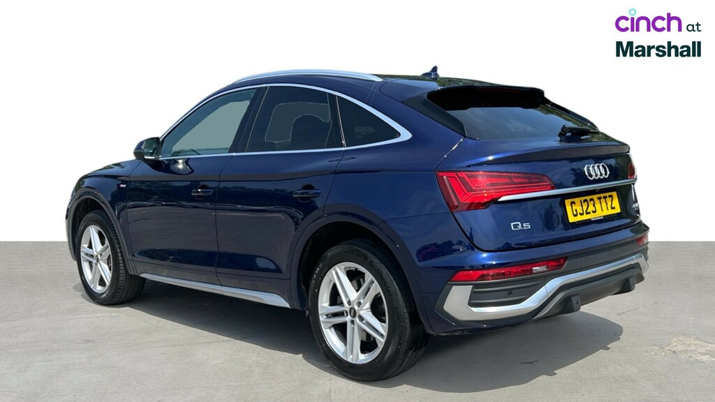 Audi Q5 Audi Estate 40 Tdi Quattro S Line S Tro Blue #5