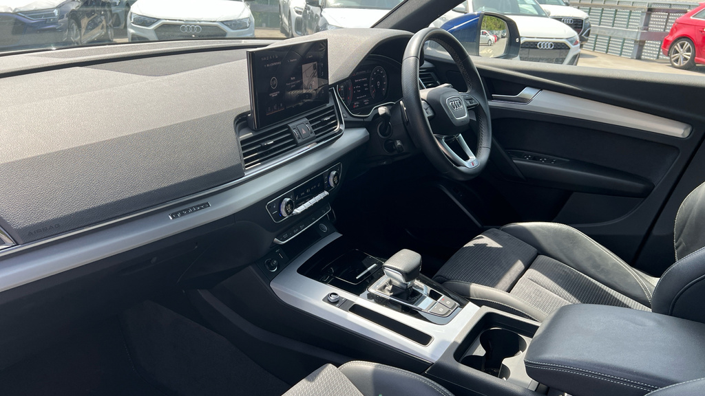 Audi Q5 Audi Estate 40 Tdi Quattro S Line S Tro Blue #10