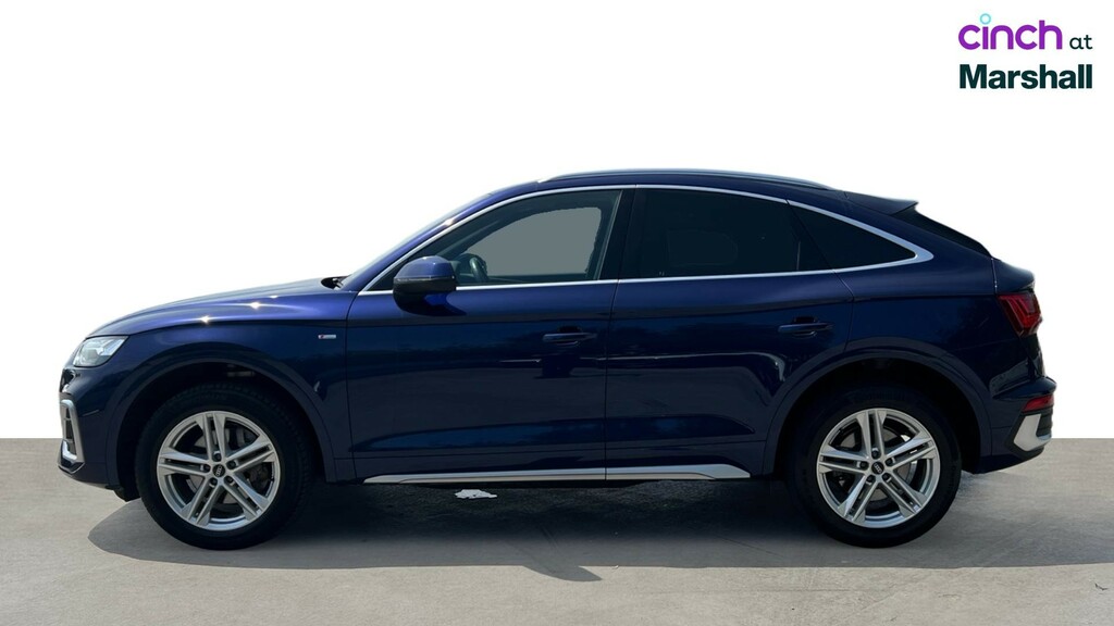 Audi Q5 Audi Estate 40 Tdi Quattro S Line S Tro Blue #6