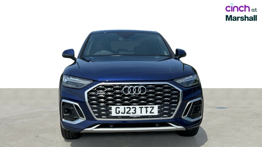 Audi Q5 Audi Estate 40 Tdi Quattro S Line S Tro Blue #7