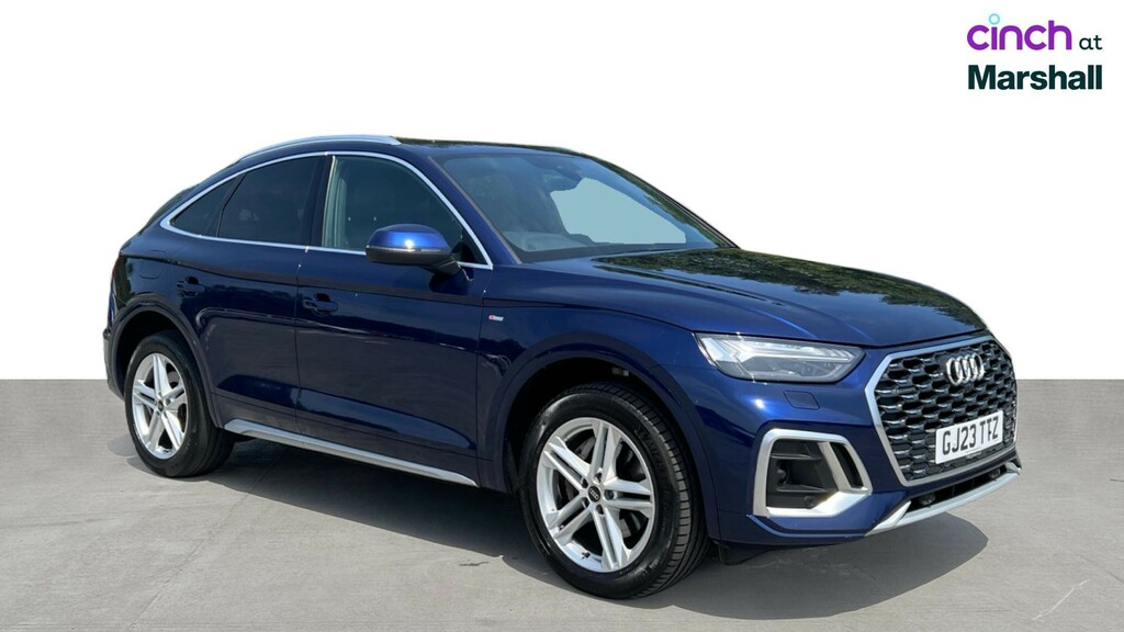 Audi Q5 Audi Estate 40 Tdi Quattro S Line S Tro Blue #1