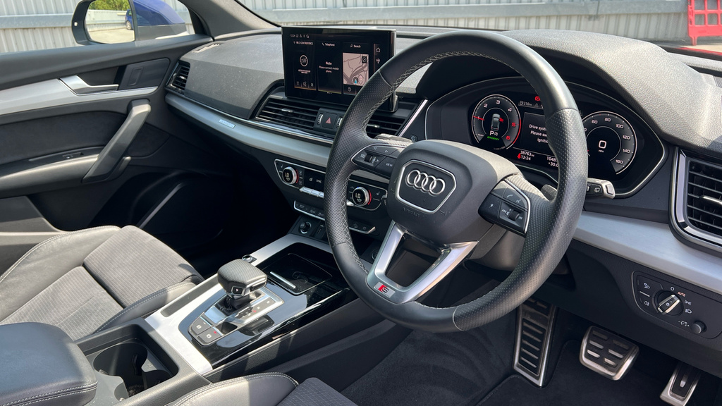 Audi Q5 Audi Estate 40 Tdi Quattro S Line S Tro Blue #9