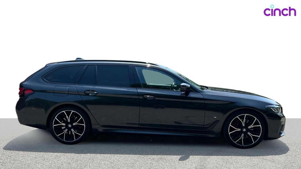 BMW 5 Series 2.0 520I M Sport Mhev 182 Bhp Black #2