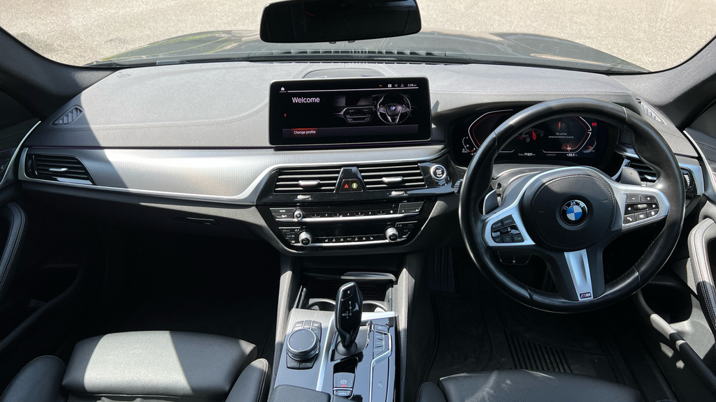 BMW 5 Series 2.0 520I M Sport Mhev 182 Bhp Black #11