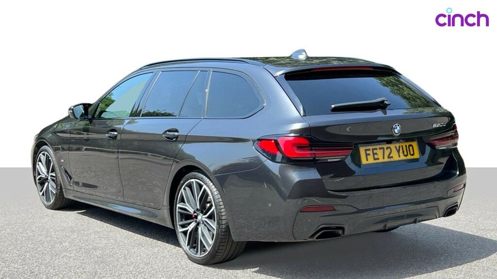 BMW 5 Series 2.0 520I M Sport Mhev 182 Bhp Black #5