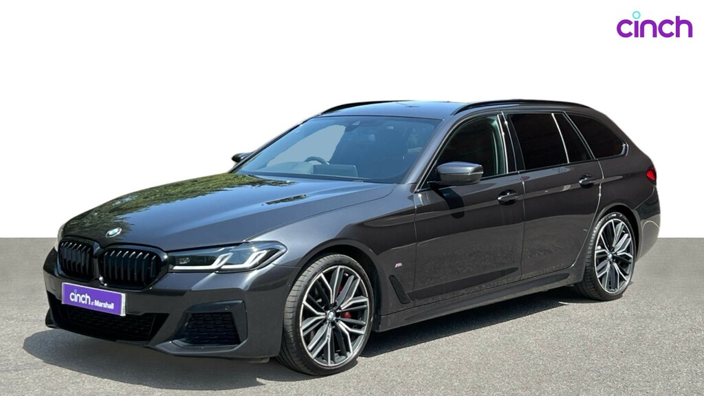 BMW 5 Series 2.0 520I M Sport Mhev 182 Bhp Black #7