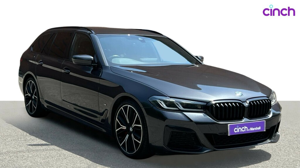 BMW 5 Series 2.0 520I M Sport Mhev 182 Bhp Black #1