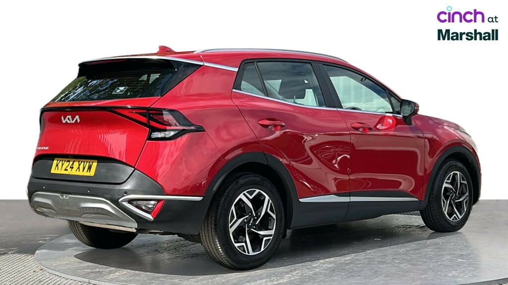 Kia Sportage 1.6T Gdi 207 Hev 3 Red #3