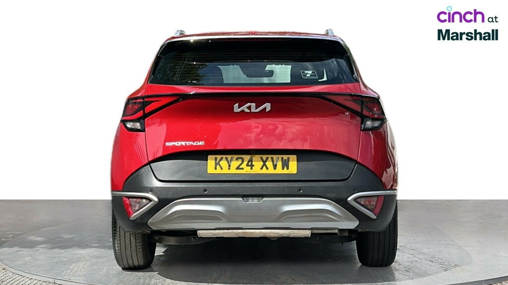 Kia Sportage 1.6T Gdi 207 Hev 3 Red #4