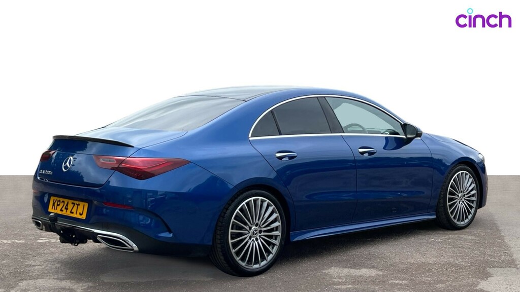 Mercedes-Benz CLA Class 1.3 Cla180h Mhev Amg Line Premium Coupe Petr White #3