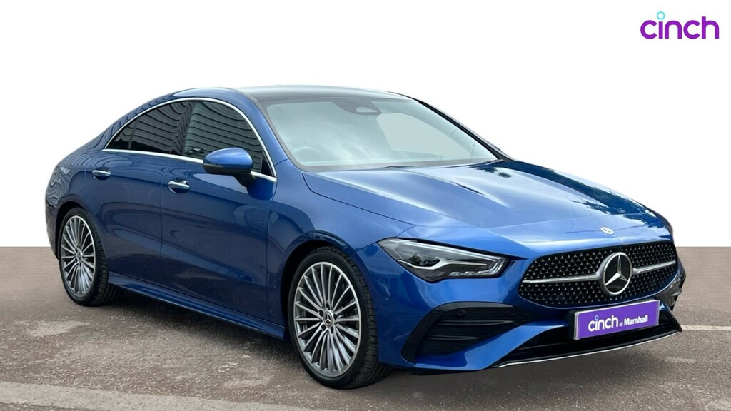 Mercedes-Benz CLA Class 1.3 Cla180h Mhev Amg Line Premium Coupe Petr White #1