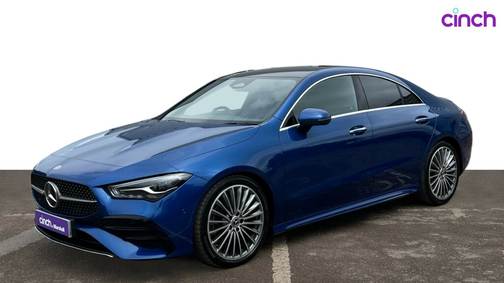 Mercedes-Benz CLA Class 1.3 Cla180h Mhev Amg Line Premium Coupe Petr White #7