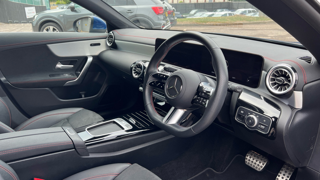 Mercedes-Benz CLA Class 1.3 Cla180h Mhev Amg Line Premium Coupe Petr White #9