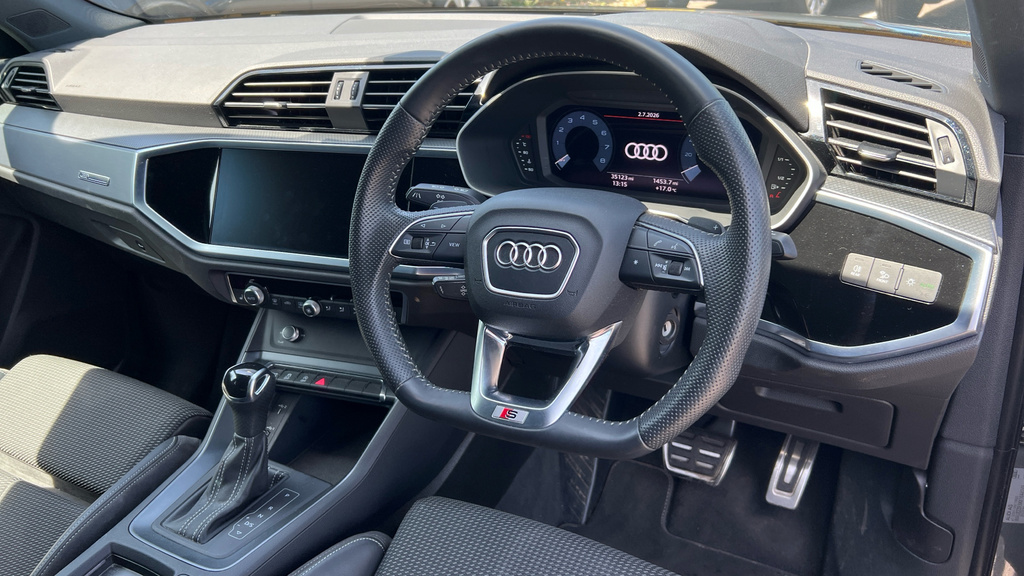Audi Q3 Audi Estate 35 Tfsi S Line S Tronic Blue #9