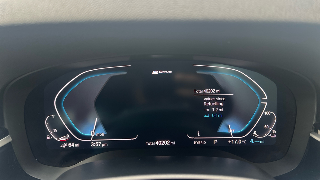 BMW 5 Series 530E Xdrive M Sport Touring Blue #17