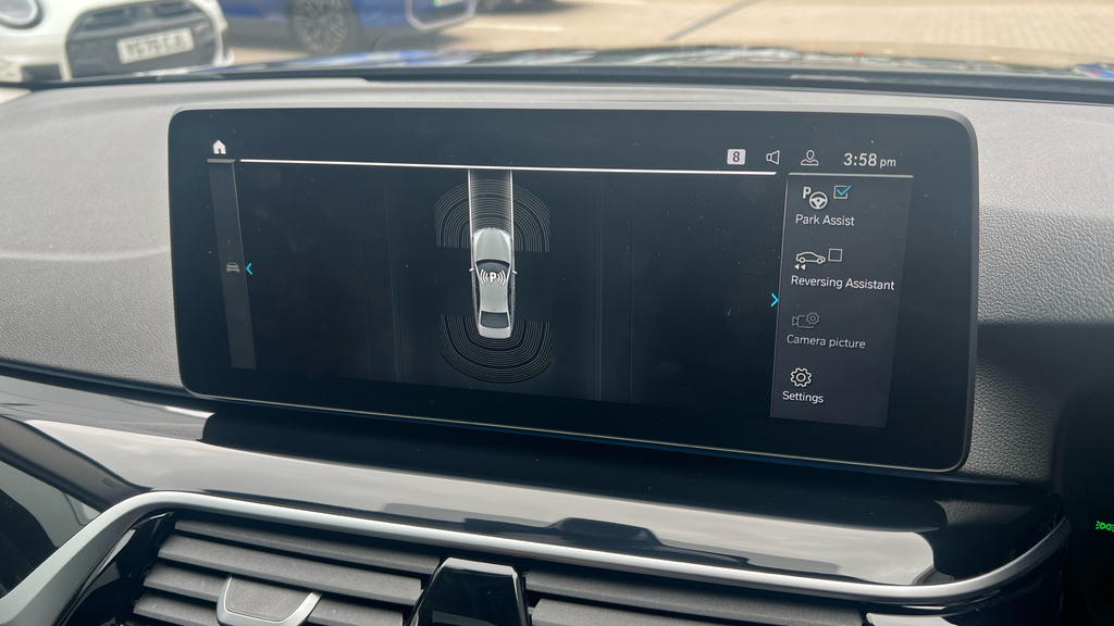 BMW 5 Series 530E Xdrive M Sport Touring Blue #2