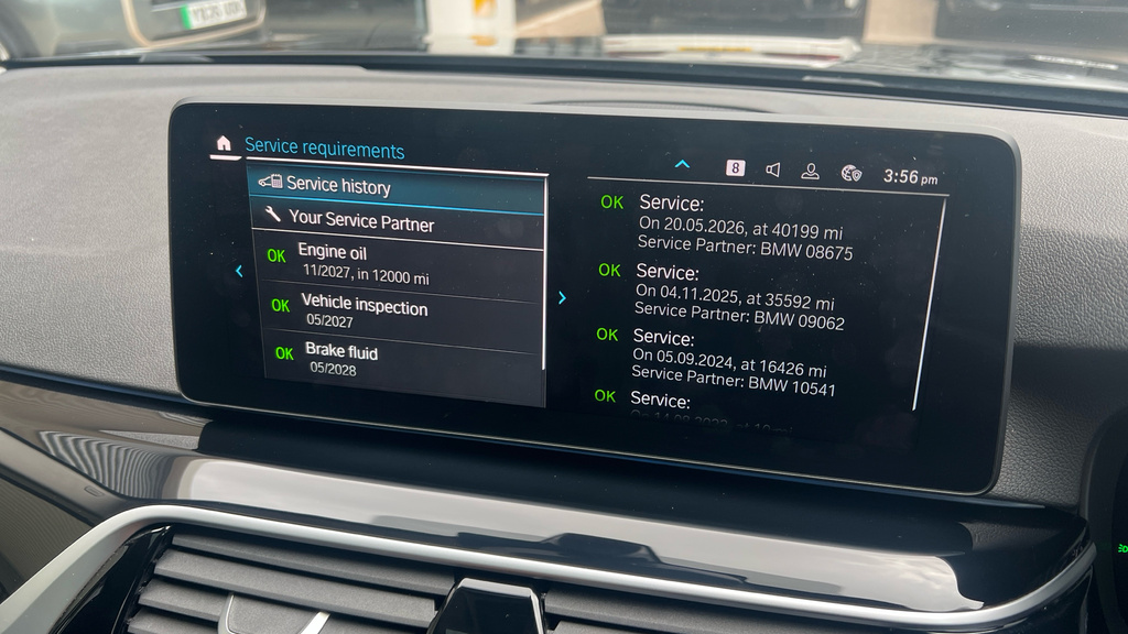 BMW 5 Series 530E Xdrive M Sport Touring Blue #32