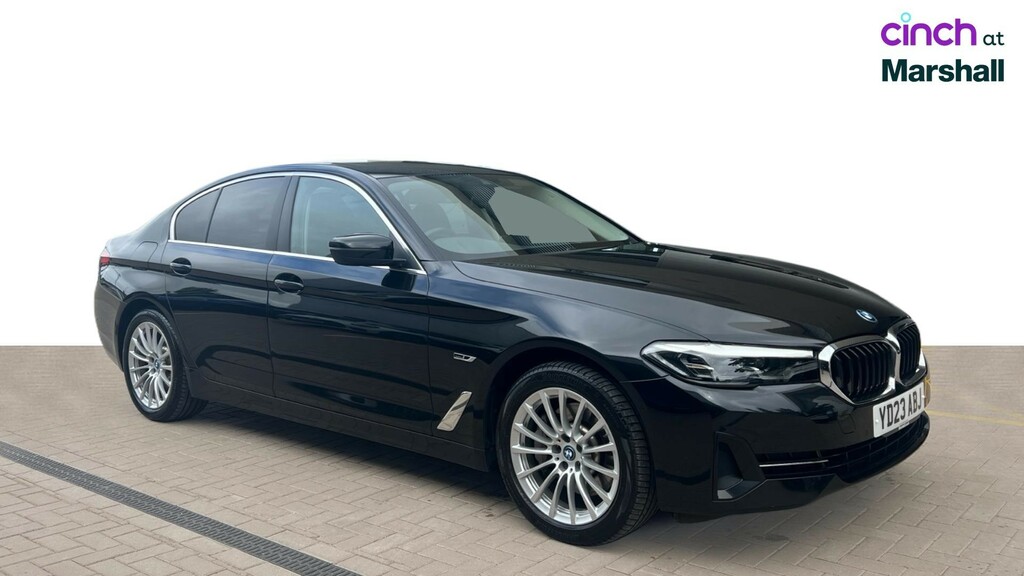 BMW 5 Series 530E Xdrive M Sport Touring Blue #1