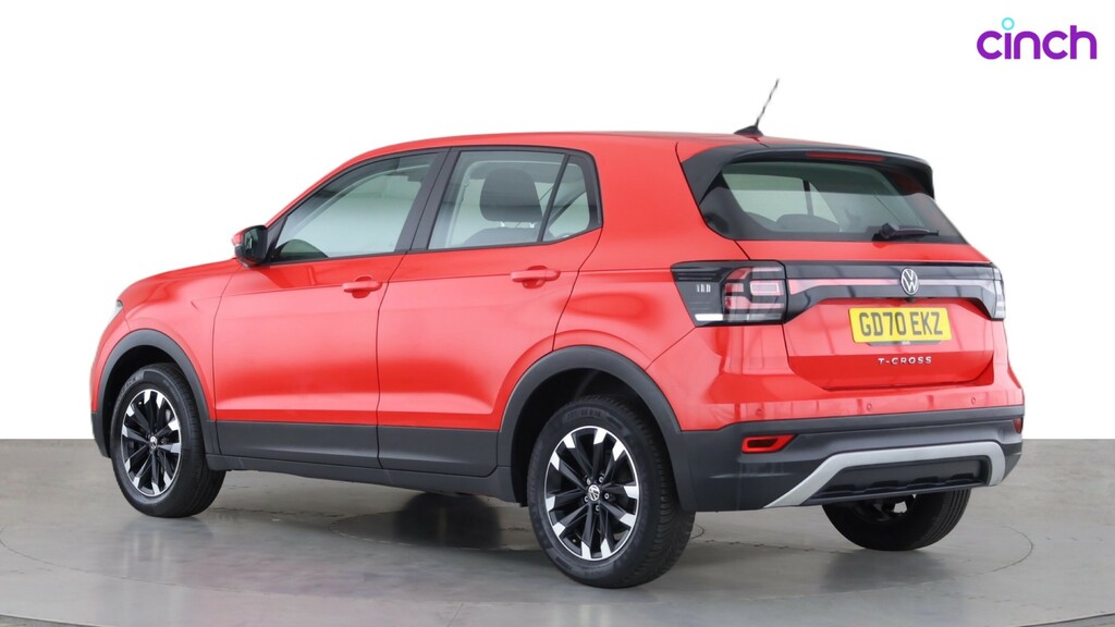 Volkswagen T-Cross Sel Tsi Dsg Silver #6