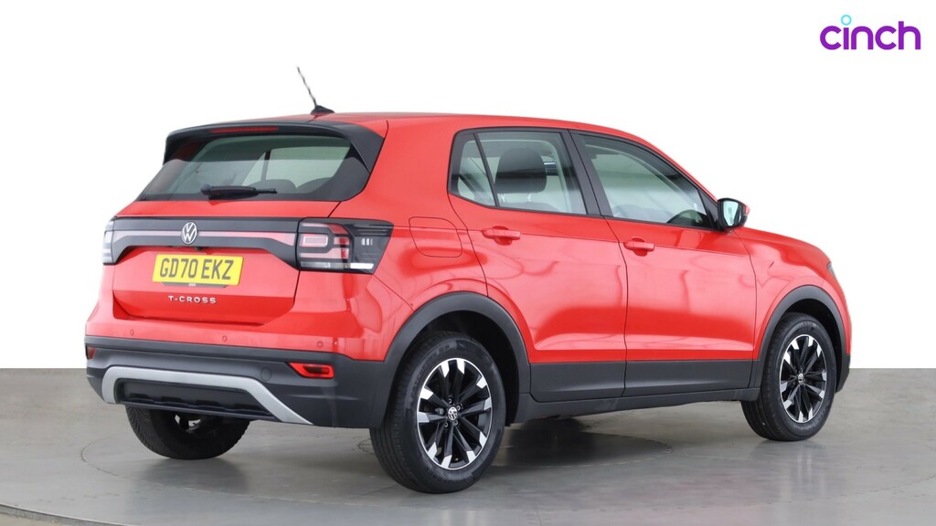 Volkswagen T-Cross Sel Tsi Dsg Silver #3