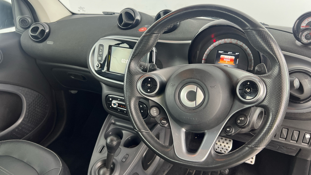 Smart Fortwo Coupe Coupe 1.0 Prime Sport Premium Twinamic Euro 6 S Black #9