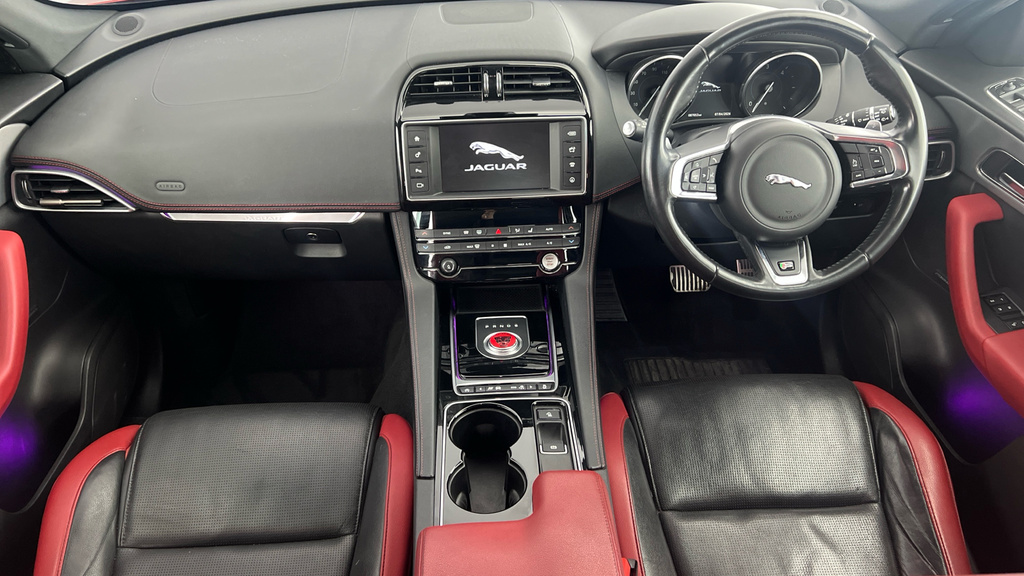 Jaguar F-Pace 2.0D R-sport Awd - Sunroof - 1 O Red #16