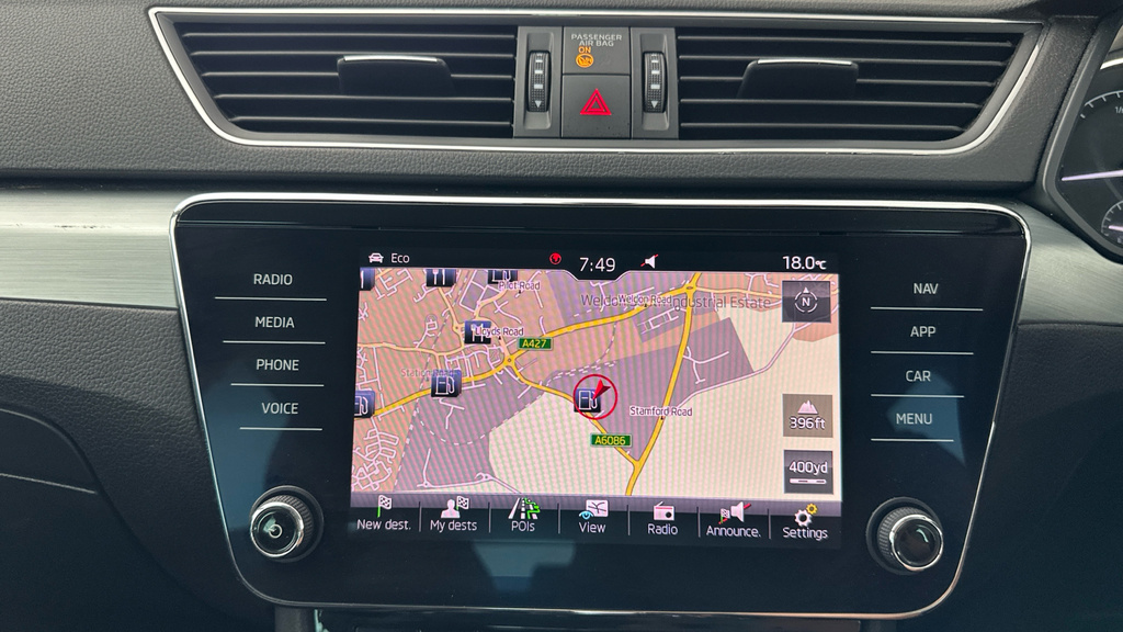 Skoda Superb 2.0 Tdi Sportline Hatchback Dsg Euro 6 Green #16