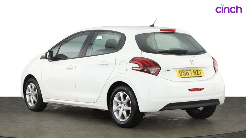 Peugeot 208 1.2 Puretech Gpf Gt Line Euro 6 Ss White #5