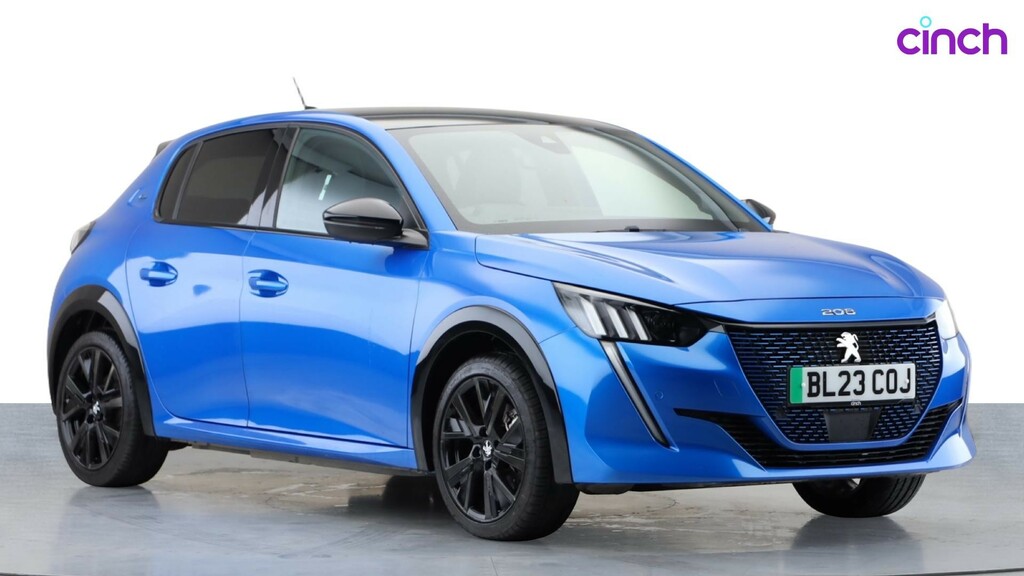 Peugeot e-208 50Kwh Gt Hatchback 7.4Kw Charge Grey #1