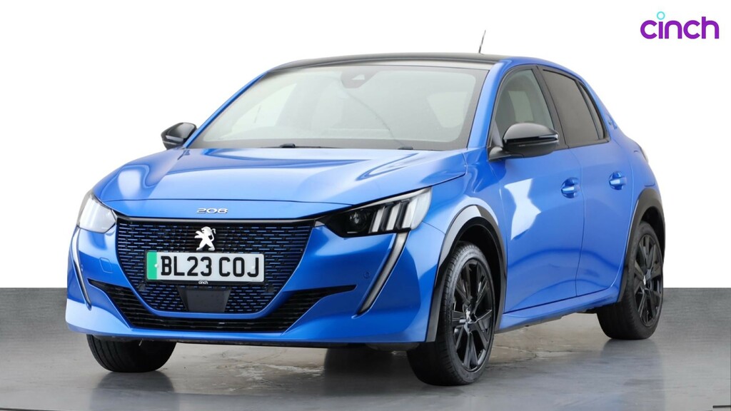 Peugeot e-208 50Kwh Gt Hatchback 7.4Kw Charge Grey #8