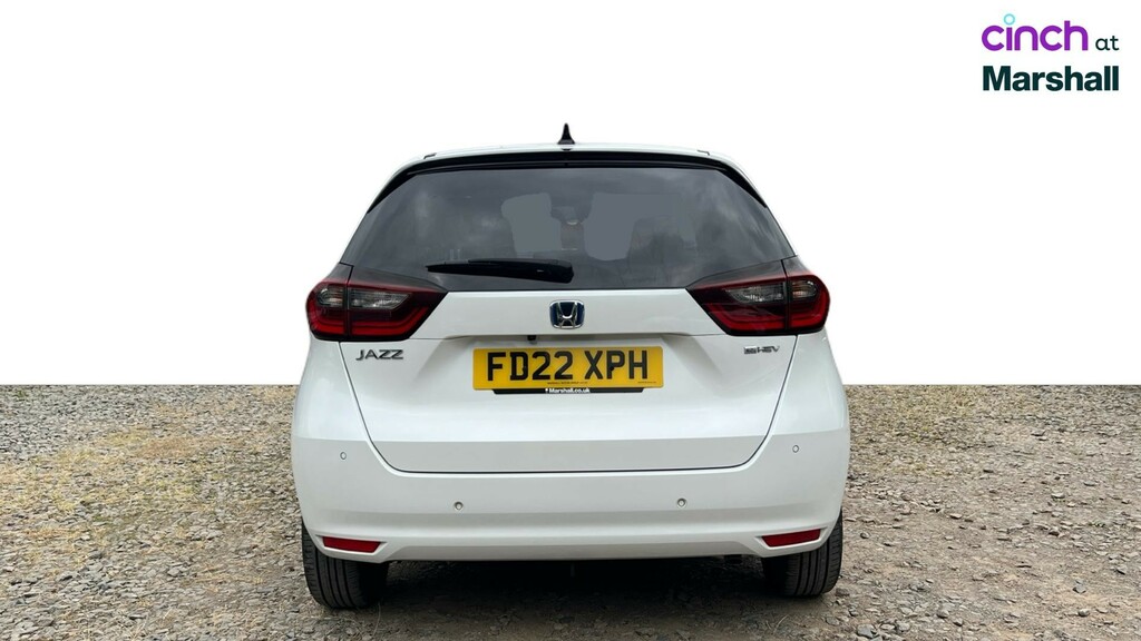 Honda Jazz 1.5 I-mmd Hybrid Crosstar Ex Ecvt Red #4