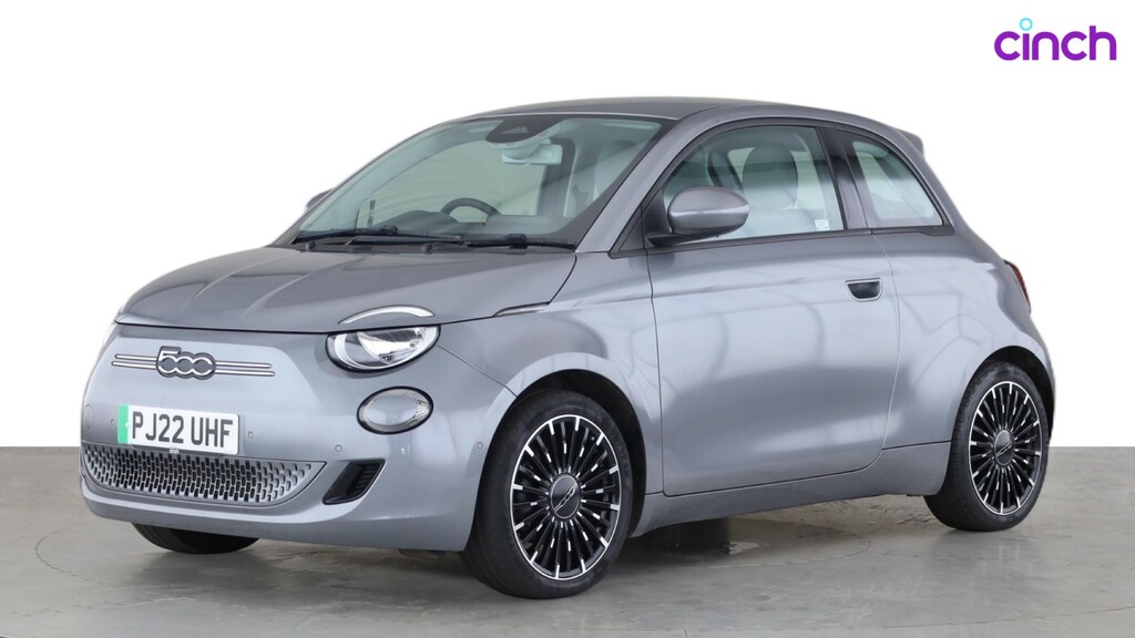 Fiat 500E La Prima - Pan Roof 0 Tax Grey #8