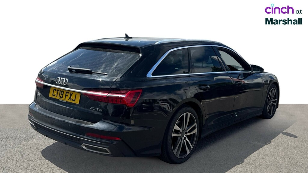 Audi A6 Avant Estate 2.0 Tdi 40 S Line S Tronic Euro 6 Ss Black #3