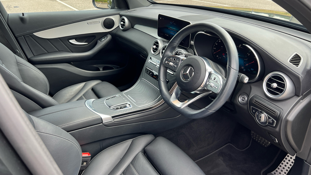 Mercedes-Benz GLC Class 2.0 Glc300h Mhev Amg Line Premium G-tronic 4Mat Black #9