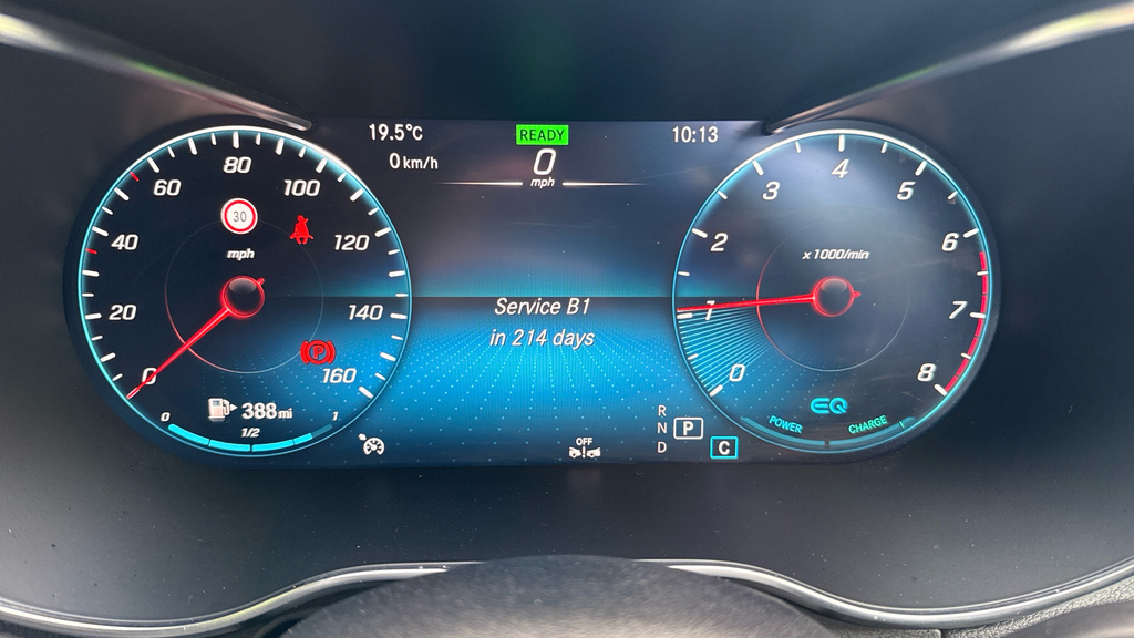 Mercedes-Benz C Class 2.0 C220dh Mhev Amg Line Saloon Hybrid Black #33