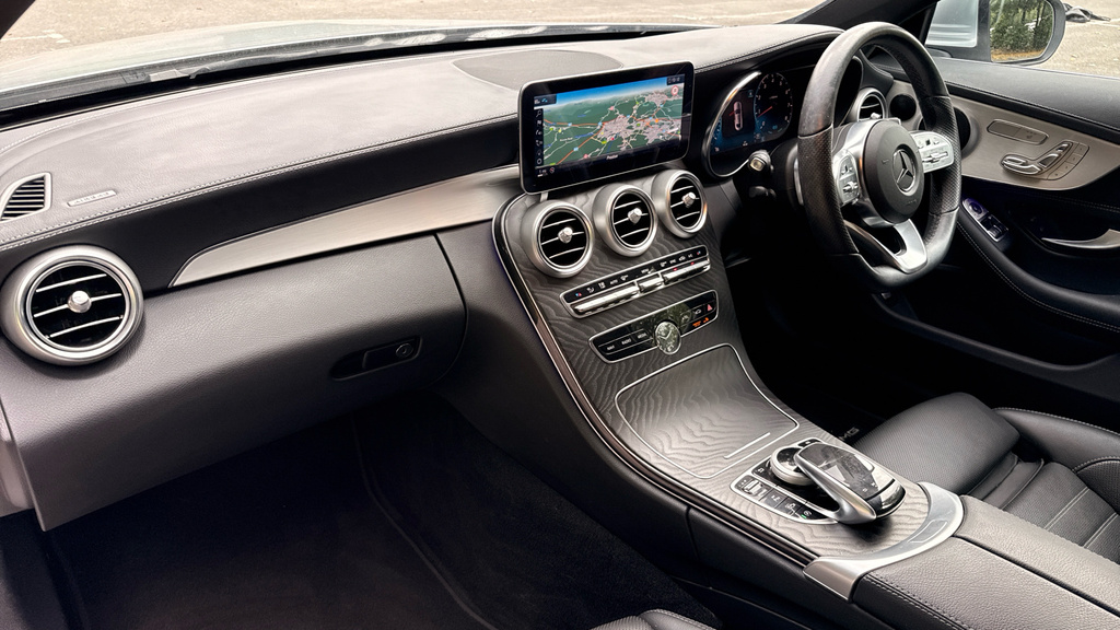 Mercedes-Benz C Class 2.0 C220dh Mhev Amg Line Saloon Hybrid Black #11
