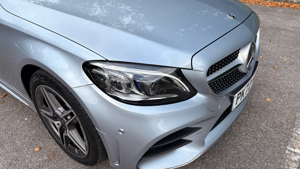 Mercedes-Benz C Class 2.0 C220dh Mhev Amg Line Saloon Hybrid Black #29