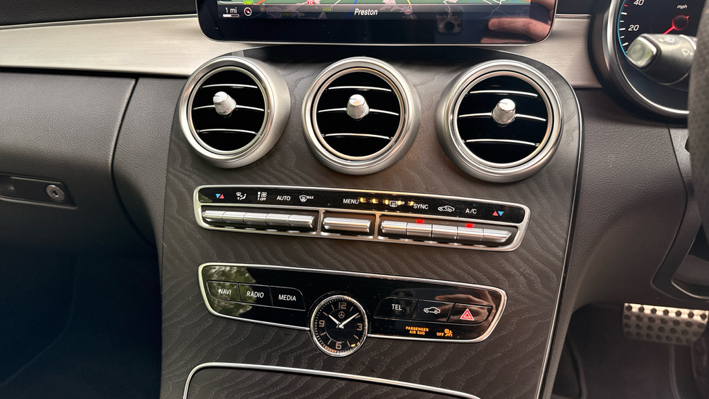 Mercedes-Benz C Class 2.0 C220dh Mhev Amg Line Saloon Hybrid Black #40