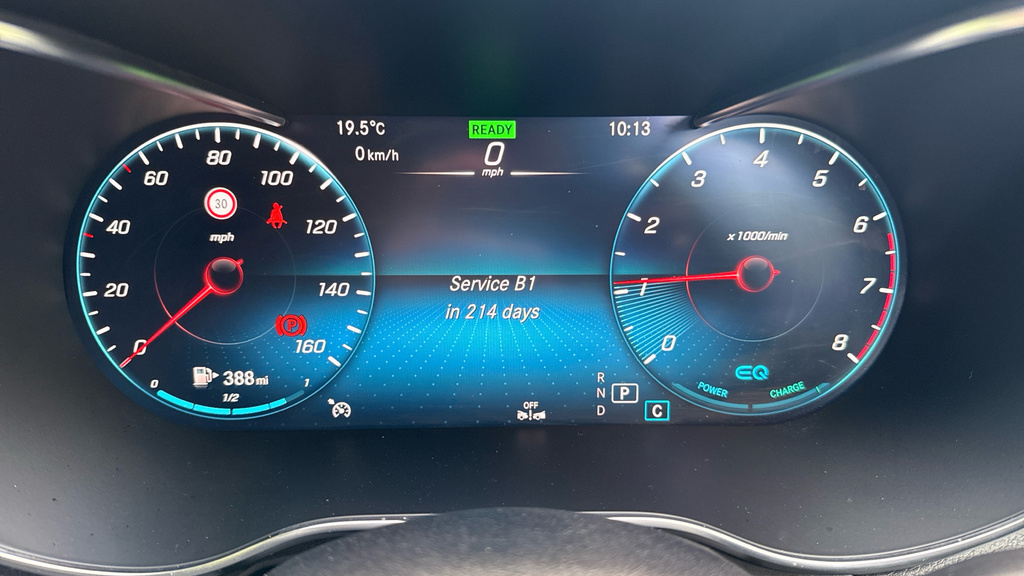 Mercedes-Benz C Class 2.0 C220dh Mhev Amg Line Saloon Hybrid Black #32