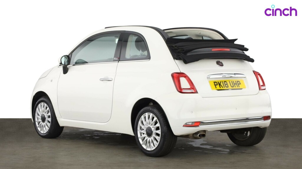 Fiat 500C 1.2 60Th Convertible Euro 6 Ss White #6