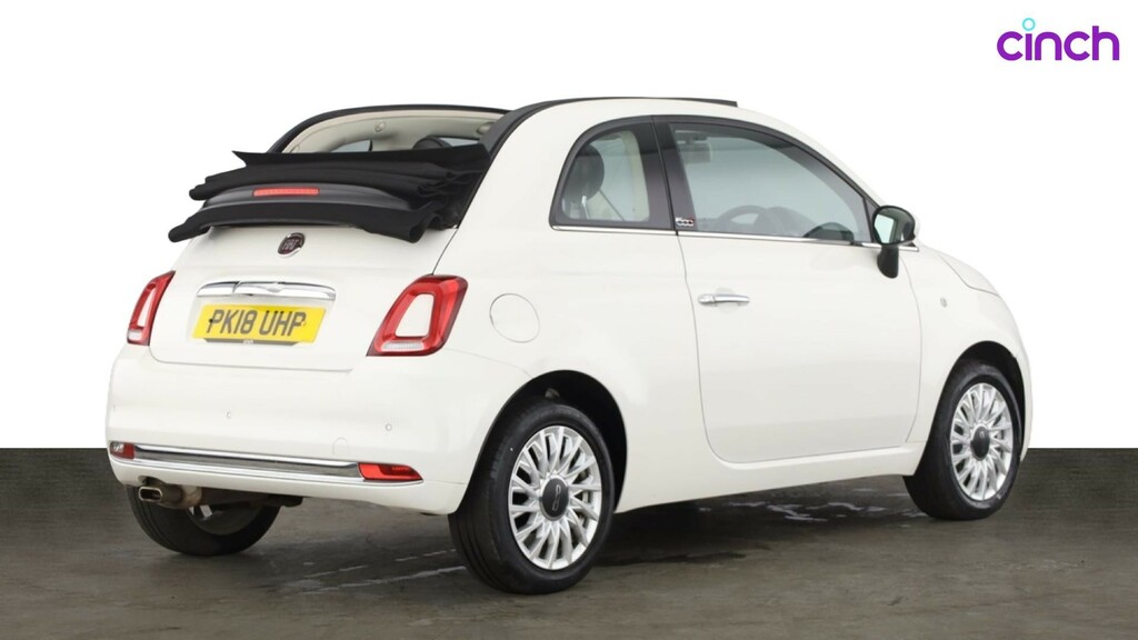 Fiat 500C 1.2 60Th Convertible Euro 6 Ss White #3