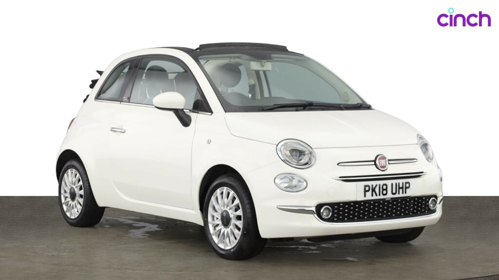 Fiat 500C 1.2 60Th Convertible Euro 6 Ss White #1